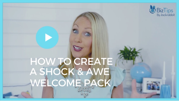 How to create a shock & awe welcome pack.