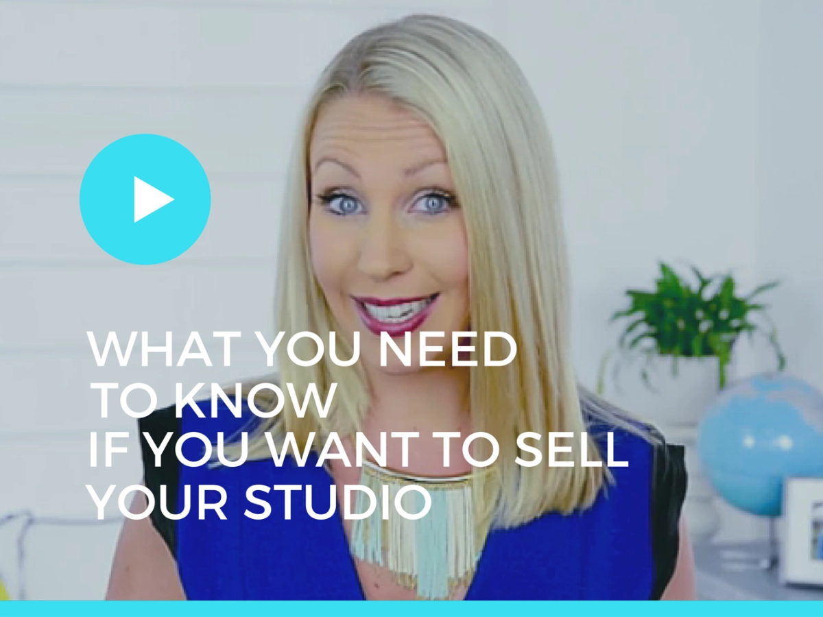 What you need to know if you want to sell your studio.