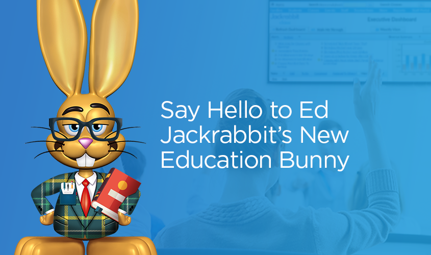 Say Hello to the new Jackrabbit Education Bunny!