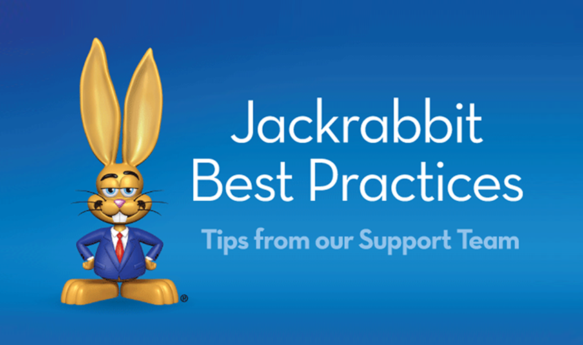 Best practices tips from our Jackrabbit Support Team.