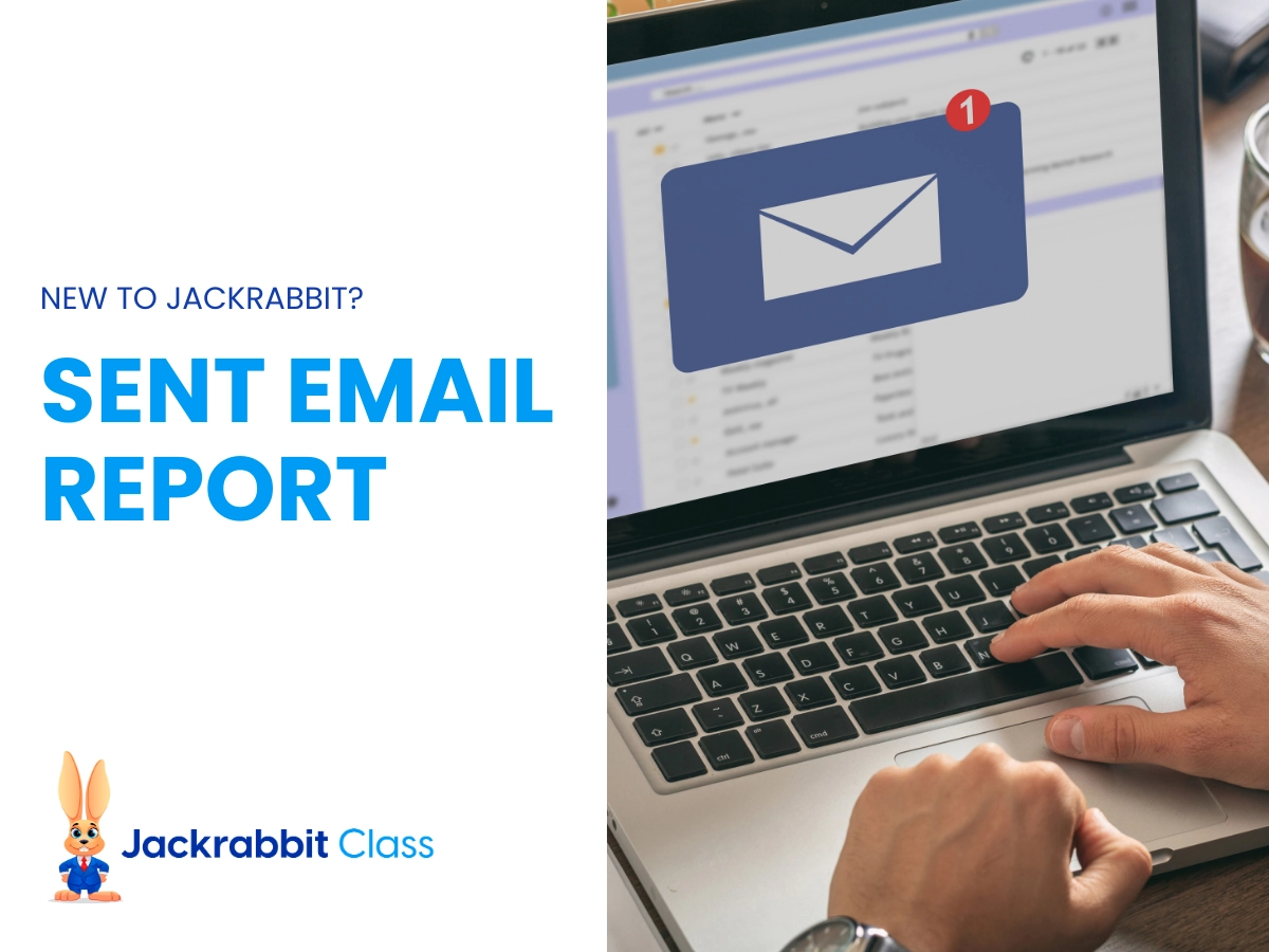 Sent Email Report feature is now available with Jackrabbit