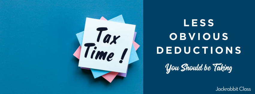Less obvious tax deductions you should be taking advantage of