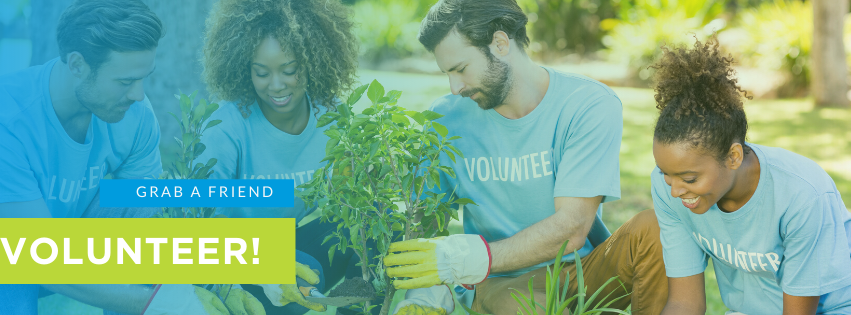 Grab a friend and volunteer for community service programs