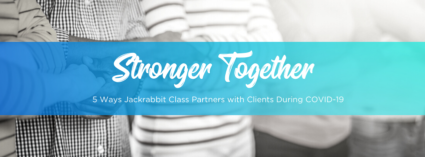 5 ways Jackrabbit Class partners with clients during Covid-19