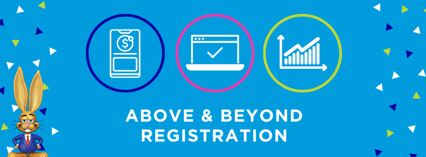 Above and beyond registration