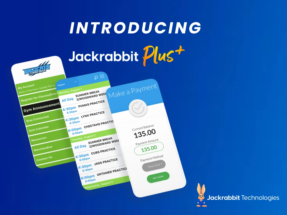 Introducing Jackrabbit Plus, the new Jackrabbit mobile app.