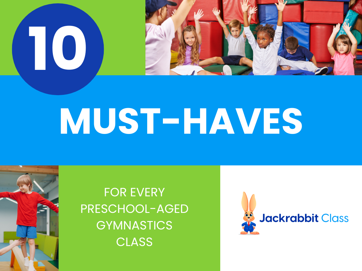 Must Haves for preschool gymnastics classes