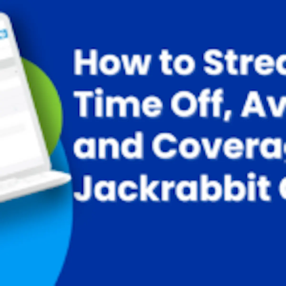How to streamline staff scheduling with Jackrabbit Class
