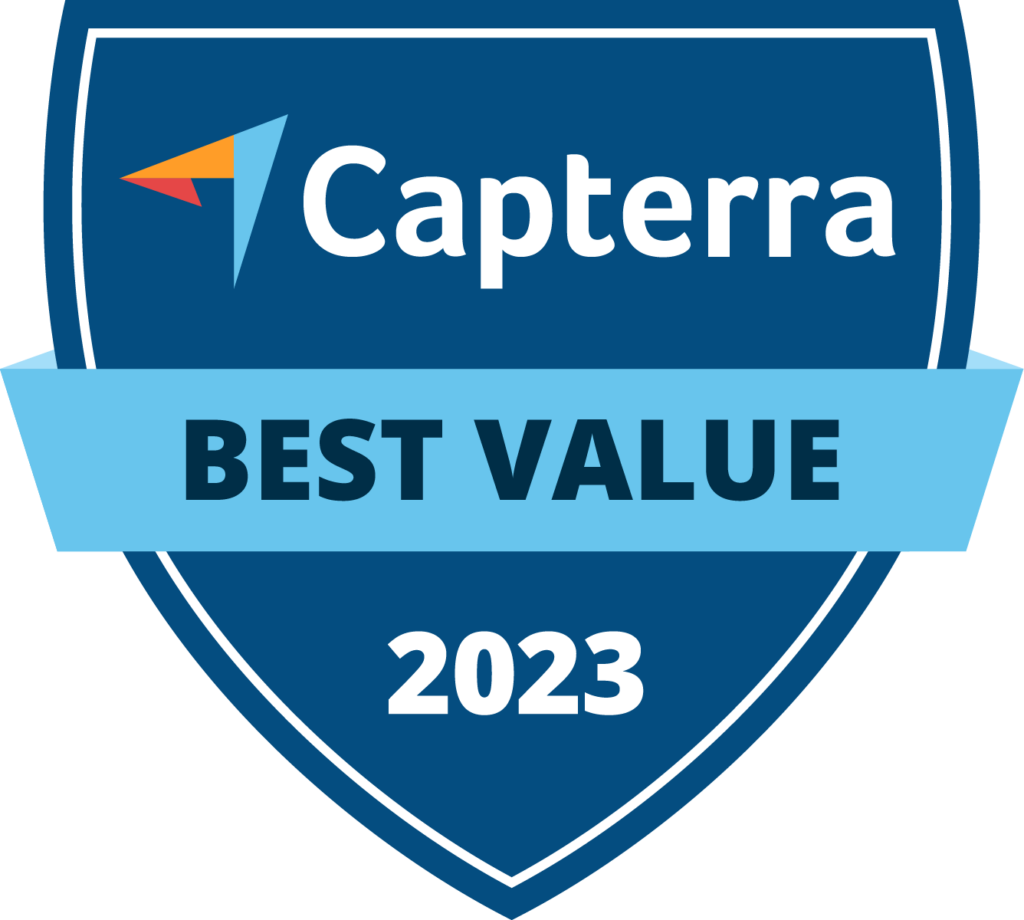Jackrabbit Best Value Capterra Badge 2023