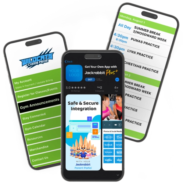 Jackrabbit Enterprise clients mobile app