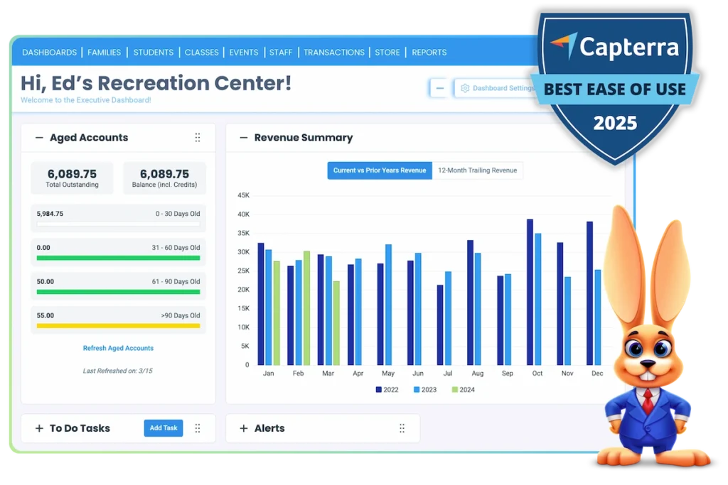 dashboard capterra badge bunny