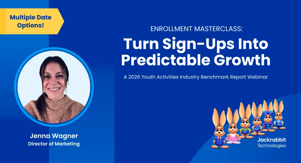 benchmark enrollment masterclass jenna wagner bunnies jackrabbit technologies