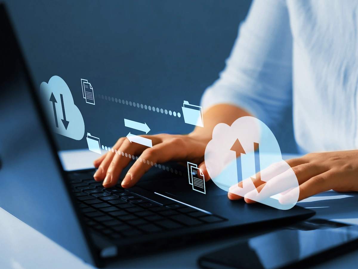 computer hands data migration